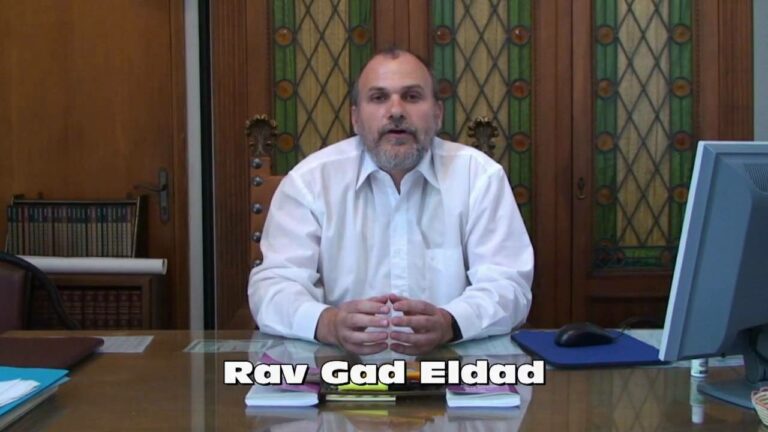 Rav Eldad – Parashà di Hukat