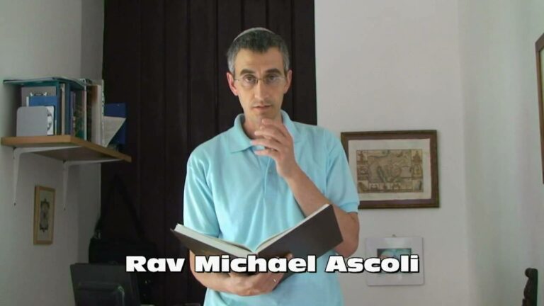 Rav Ascoli – Parashà di Korah