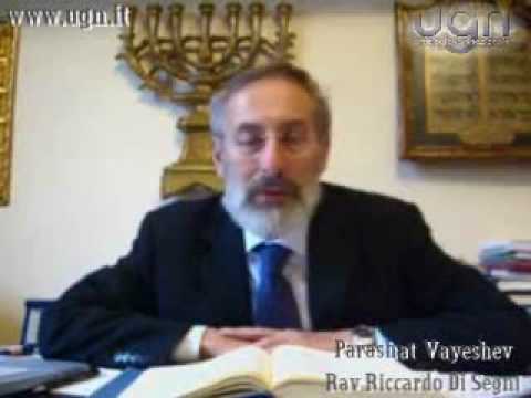 VideoDavar 5768 Vayèshev: rav R. Di Segni