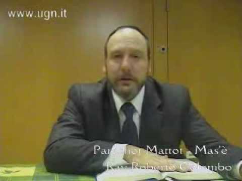 VideoDavar 5767 Mattòt – Mass’è: rav R. Colombo