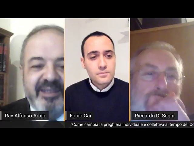 Rav A. Arbib – Rav R.  Di Segni – La preghiera al tempo del Covid