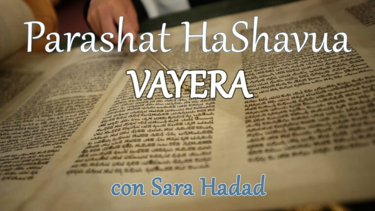 Parashat haShavua con Sara Hadad – Vayera