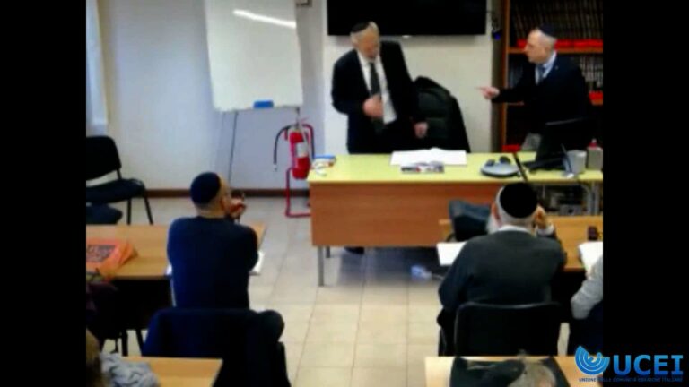 Lezione 6 – 08-12-2019 –  Lezione Rav Riccardo Di Segni – Talmud Tananit