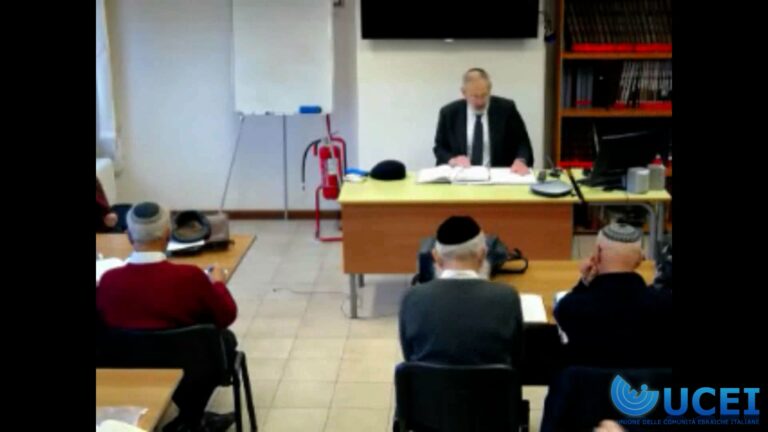 Lezione 7 – 15-12-2019 – Lezione Rav Riccardo Di Segni – Talmud Tananit
