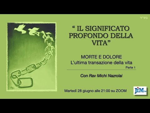 Il Significato Significato Profondo della Vita – 78 – Morte e Dolore: L’ultima transizione – Parte 1