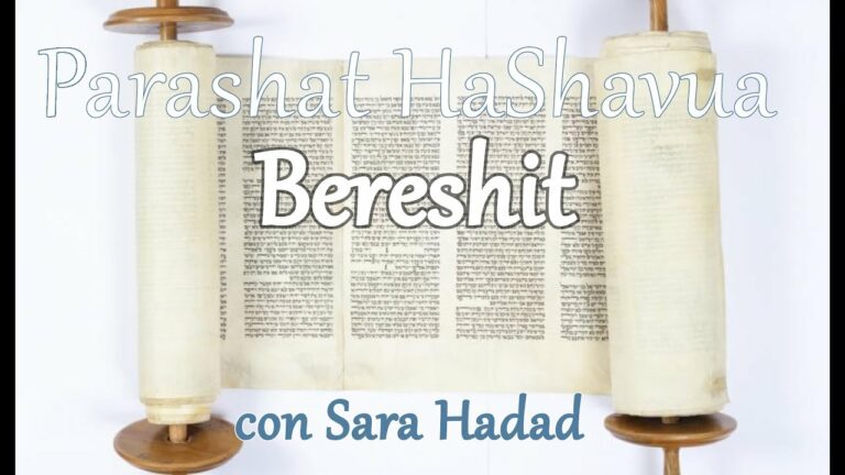 Parashat haShavua con Sara Hadad – Bereshit