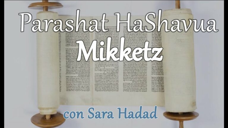 Parashat haShavua con Sara Hadad – Mikketz