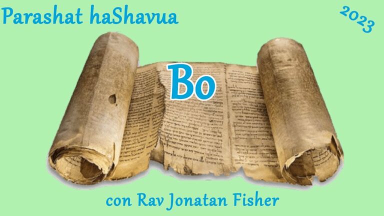 Parashat HaShavua con Rav Jonatan Fisher – Bo