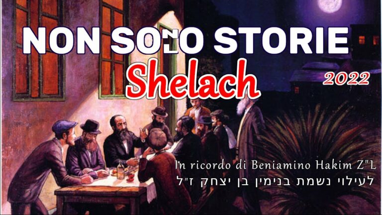 Non Sono Solo Storie – Shelach