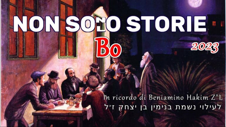 Non Sono Solo Storie – 2023 – Bo