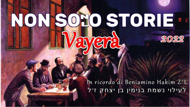 Non Sono Solo Storie – Vayerà