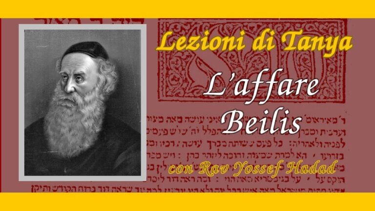 Lezioni di Tanya – 98 – L’affare Beilis