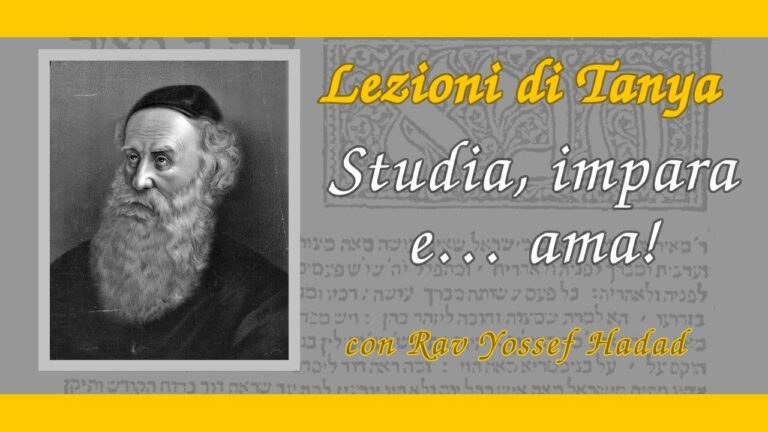 Lezioni di Tanya – 99 – Studia, impara e… ama!