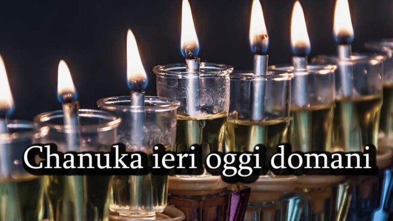 Parashà in 3 minuti – Channukah – Chanuka ieri oggi e domani